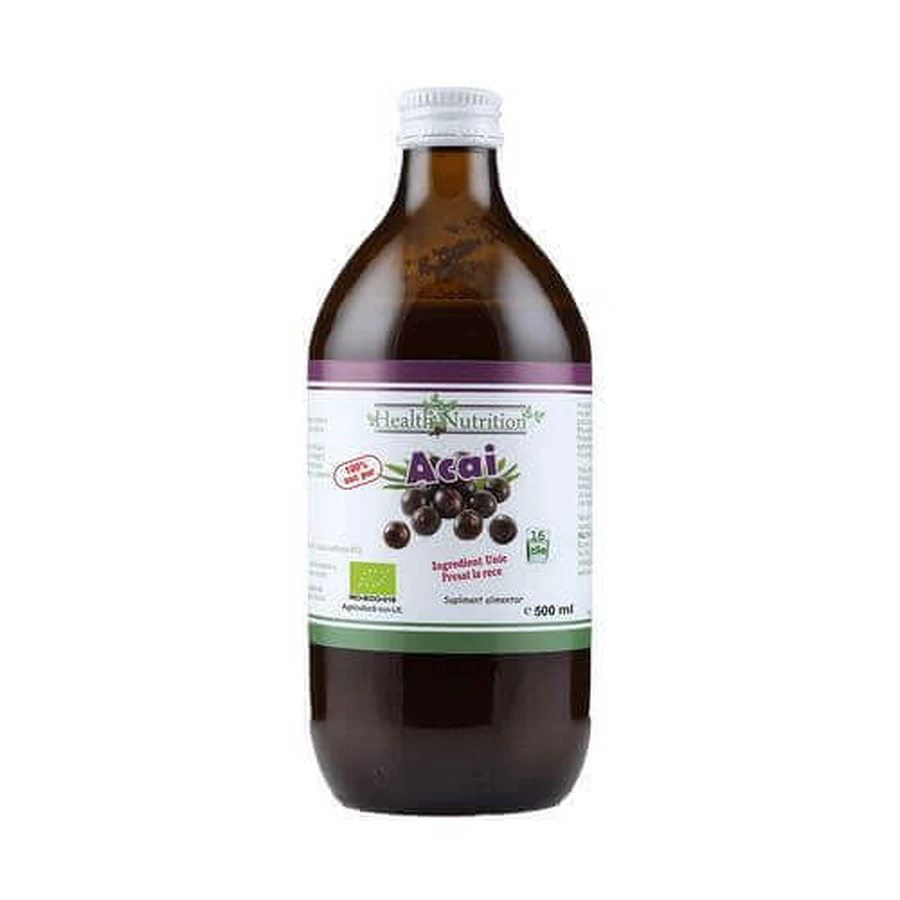 Органический сок акаи, 500 мл, Health Nutrition: цены и характеристики