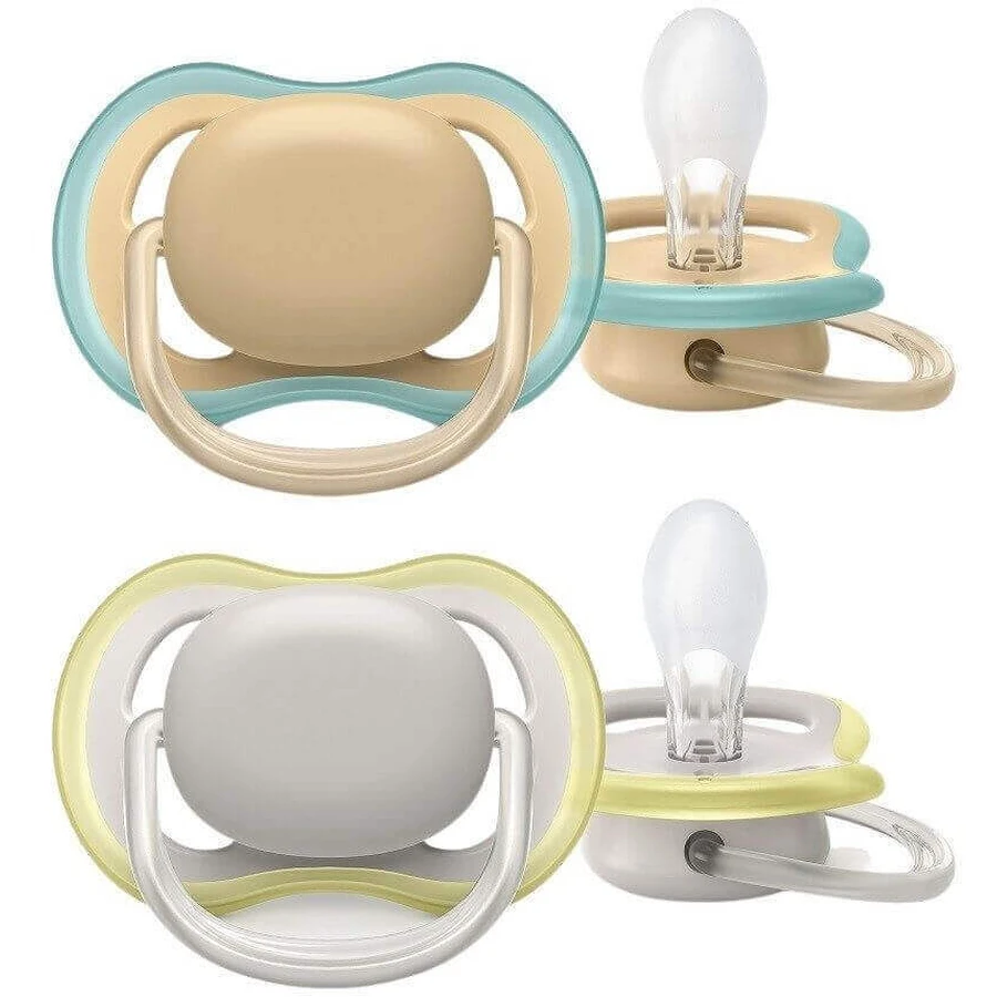 Philips Avent Ultra повітряна нейтральна пустушка 0-6м 2 шт.: ціни та характеристики