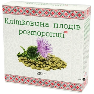 Клетчатка плодов расторопши диетическая добавка 210 г
