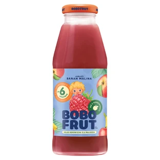 Фруктовый нектар Bobo Frut, яблоко, банан, малина, после 6 месяцев, 300 мл