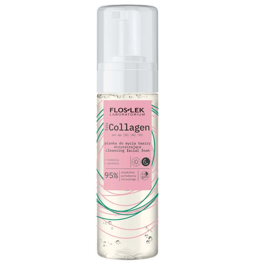 Floslek Laboratorium phytoCollagen, очищающая пенка для лица, 160 мл: цены и характеристики