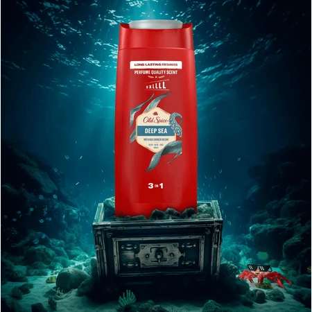 Old Spice Deep Sea XXLLL 3 в 1 Гель для душа и ампулы 675 мл: цены и характеристики