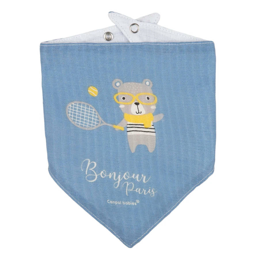 Норковая подкладка Canpol Babies Bonjour Paris Blue, 2 штуки: цены и характеристики