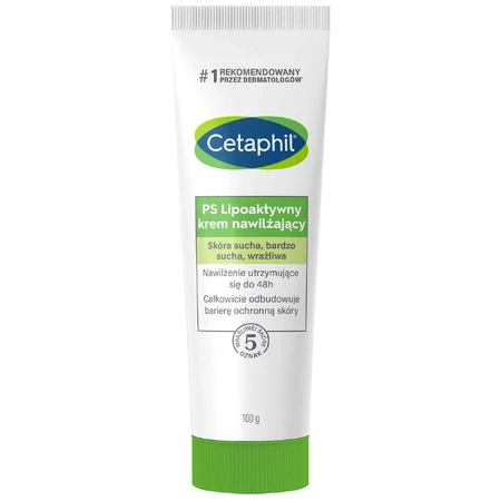 Cetaphil PS, липоактивный увлажняющий крем, сухая, очень сухая, чувствительная кожа, 100 г ЗАГРЯЗНЕННАЯ УПАКОВКА: цены и характеристики