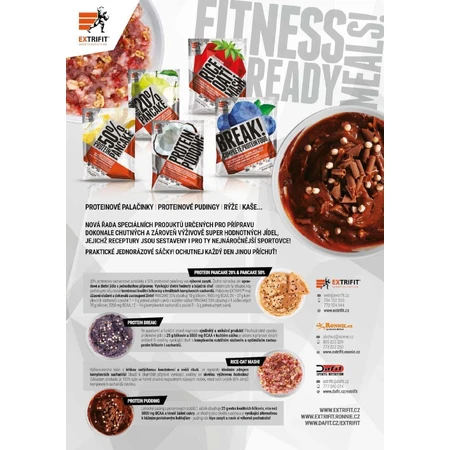 Extrifit Ржаная овсянка каа малина 50 г: цены и характеристики