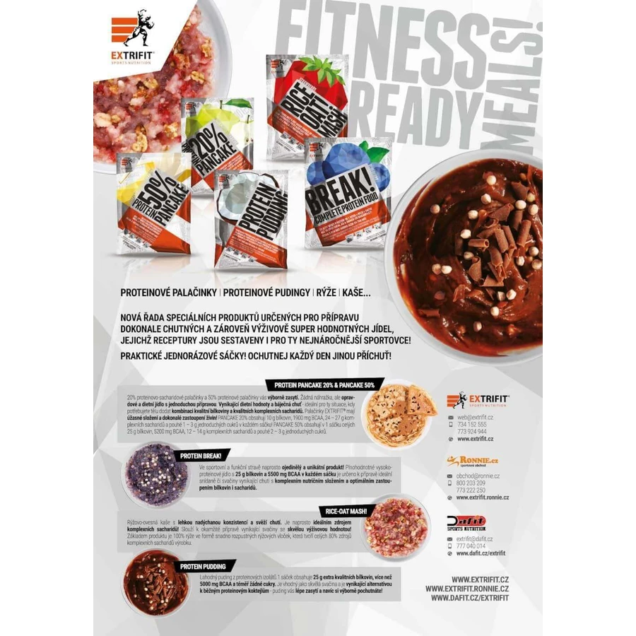 Extrifit Ржаная овсянка каа малина 50 г: цены и характеристики