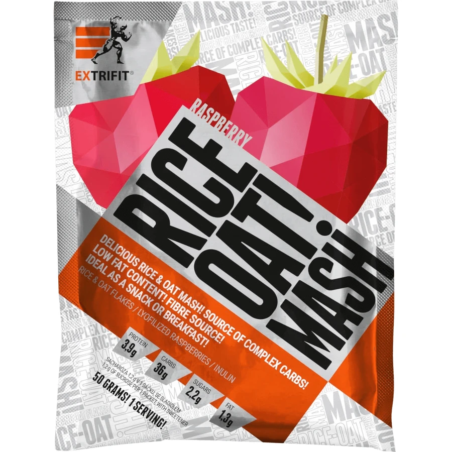 Extrifit Ржаная овсянка каа малина 50 г: цены и характеристики