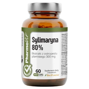 PharmoVit Силімарин 80%, 60 вегетаріанських капсул