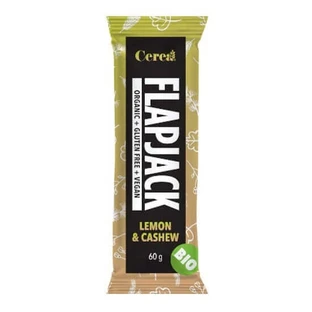 Flapjack Органічний млинець з лимоном та кеш'ю, 60 г, Злаки