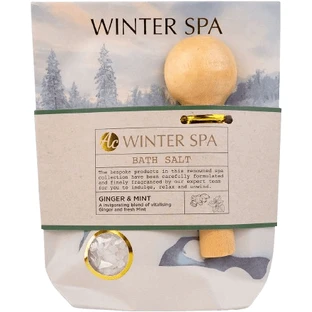 Мыло для бани Accentra Winter spa в подарочном пакете с деревянными ложками 150 гр.
