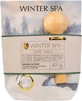 Мыло для бани Accentra Winter spa в подарочном пакете с деревянными ложками 150 гр.
