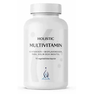 Holistic MultiVitamin A C D3 E K Bioperine 90 капсул