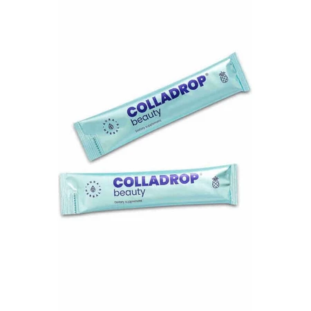 Colladrop Beauty 10000 мг морського колагену HMG ананас 30 пакетиків Aura Herbals: ціни та характеристики