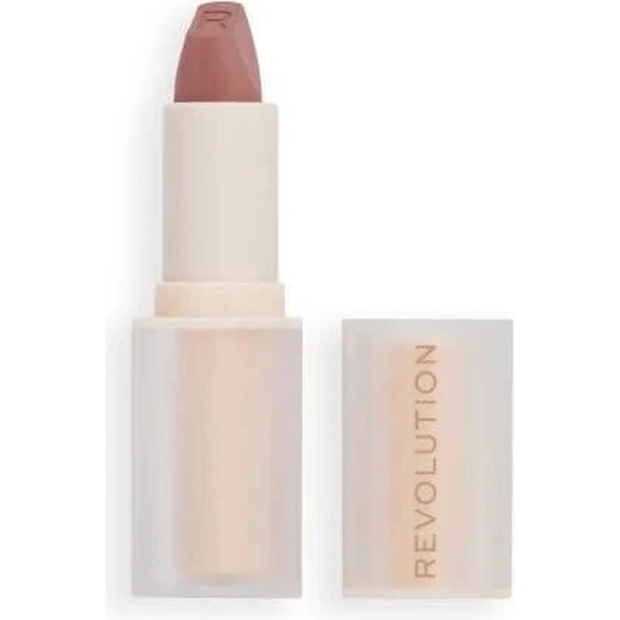 Revolution, Помада Lip Allure Soft Satin Lipstick Brunch Pink Nude 1×3.2 г, помада: ціни та характеристики