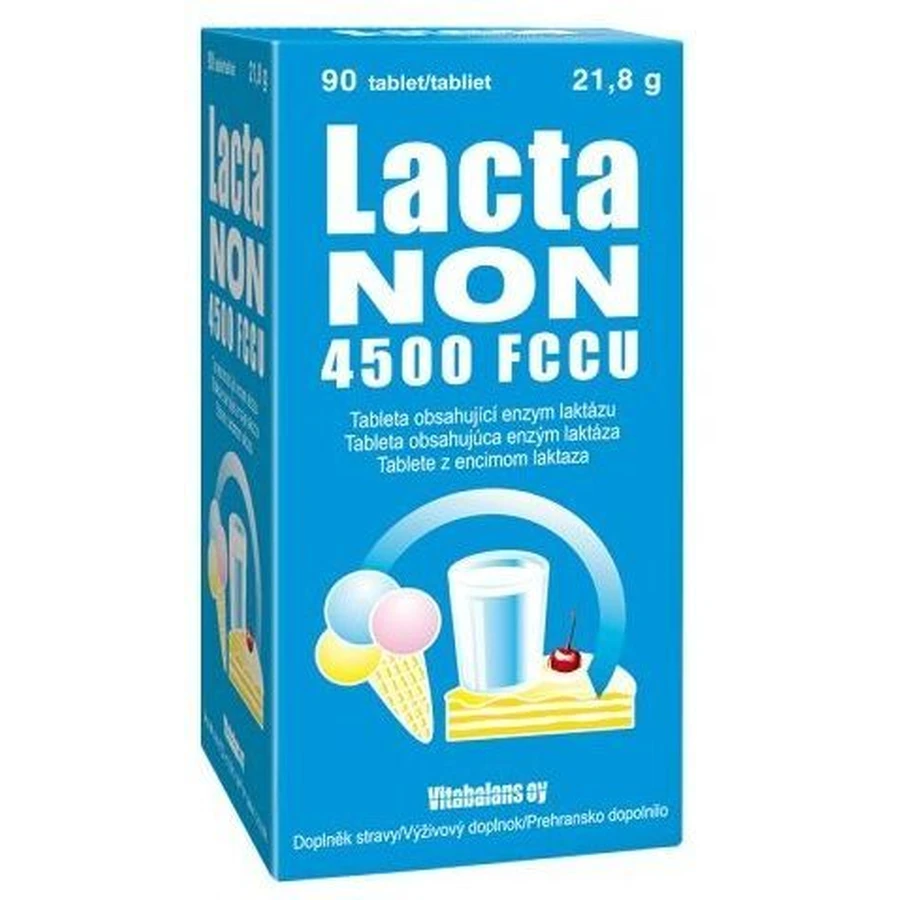 Вітабаланс ЛАКТАНОН 4500 FCCU, 90 таблеток: ціни та характеристики
