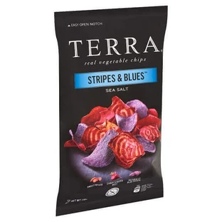 Чипсы с морской солью Stripes & Blues, 110 г, Терра