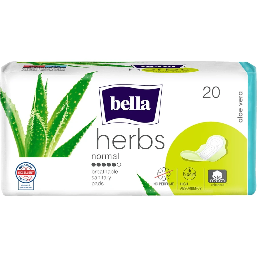 Гігієнічні серветки Bella AloeVera нормальні 20 шт: ціни та характеристики