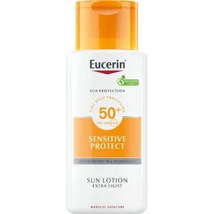 Eucerin SUN Экстра легкий лосьон для тела SENSITIVE PROTECT SPF 50+, 150 мл