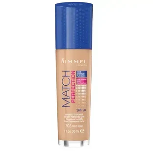 Основа Match Perfection 203 True Beige, 30 мл, Rimmel London