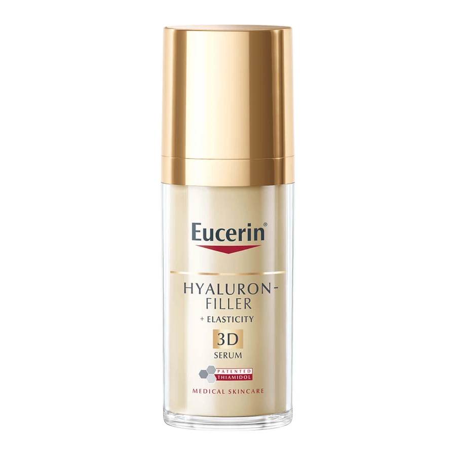 Eucerin Hyaluron Filler + Elasticity, 3D укрепляющая сыворотка с тиамидолом, 30 мл: цены и характеристики