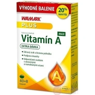 WALMARK Vitamin A MAX Christmas 1×48 cps, 40+8 navye