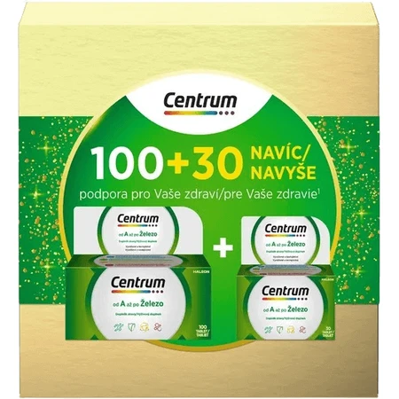 Centrum AZ Мультивитамины, подарочная упаковка 130 таблеток: цены и характеристики