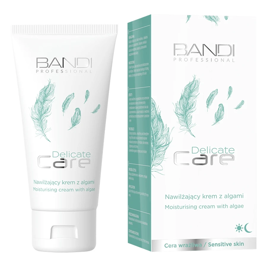 Bandi Delicate Care, зволожуючий крем для обличчя з водоростями, 50 мл: ціни та характеристики