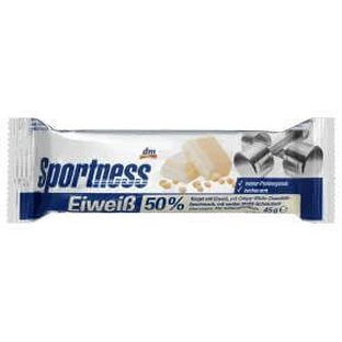 Протеиновый батончик Sportness Crispy со вкусом белого шоколада, 45 г
