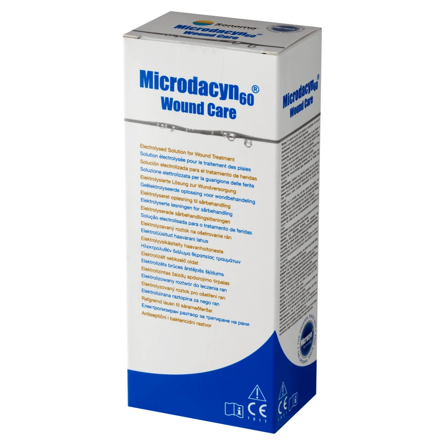 Microdacyn 60 Wound Care, электролизированный раствор для ухода за ранами, 100 мл: цены и характеристики