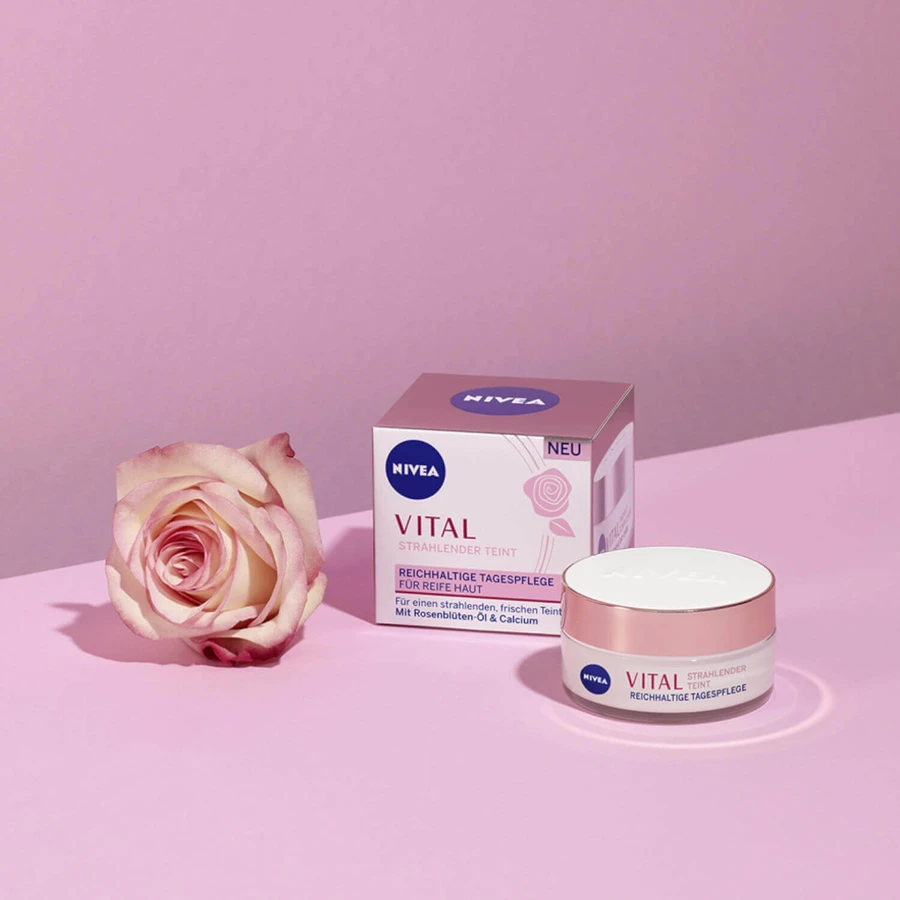 Nivea Vital Radiant Skin, дневной крем против морщин, зрелая кожа, 50 мл: цены и характеристики