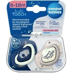 Canpol babies Sleepy Koala Набір симетричних силіконових пустушок Light touch 6-18м синій 2 шт: ціни та характеристики