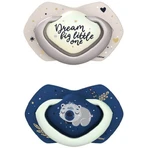 Canpol babies Sleepy Koala Набір симетричних силіконових пустушок Light touch 6-18м синій 2 шт: ціни та характеристики