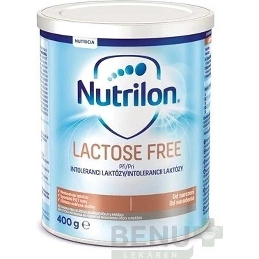 NUTRILON LACTOSE FREE 1×400 г, молочна суміш, з народження: ціни та характеристики
