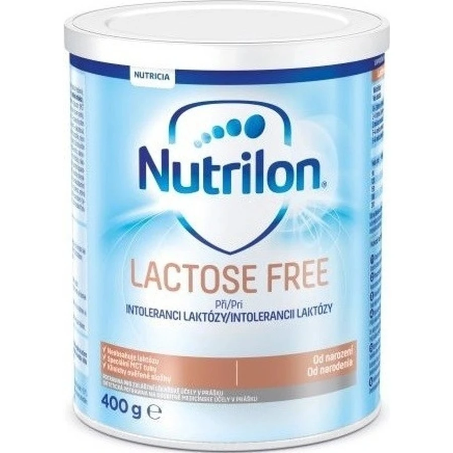 NUTRILON LACTOSE FREE 1×400 г, молочна суміш, з народження: ціни та характеристики