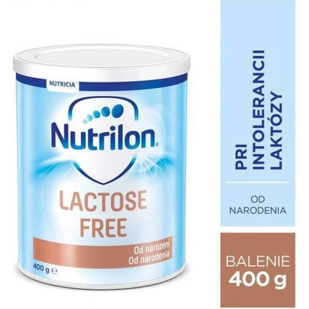 NUTRILON LACTOSE FREE 1×400 г, молочна суміш, з народження: ціни та характеристики