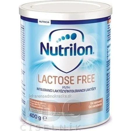 NUTRILON LACTOSE FREE 1×400 г, молочна суміш, з народження: ціни та характеристики