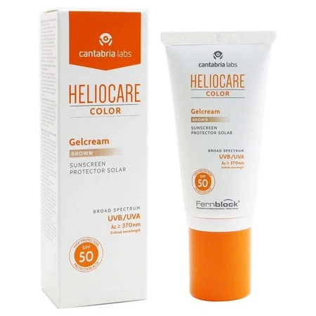 Солнцезащитный гель-крем Cantabria Labs Heliocare Color Gelcream, Brown SPF 50+, 50 мл: цены и характеристики