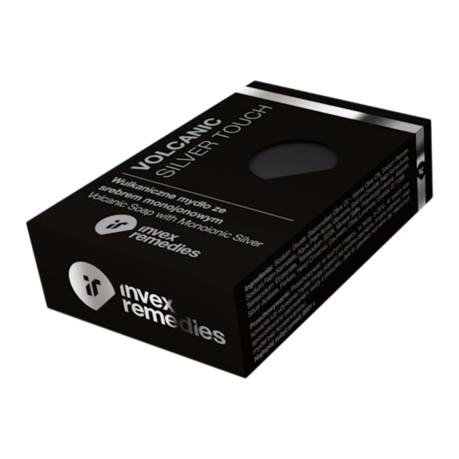 Invex Remedies Silver Touch, вулканическое мыло с моноионным серебром Ag, 100 г.: цены и характеристики