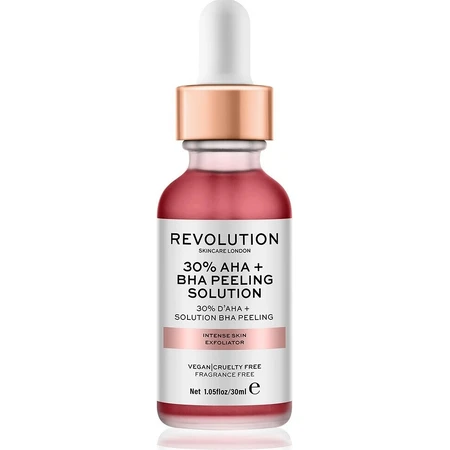 Revolution Skincare Intense Skin Exfoliator - 30% AHA + BHA Peeling Solution пилинг 1×1 шт.: цены и характеристики