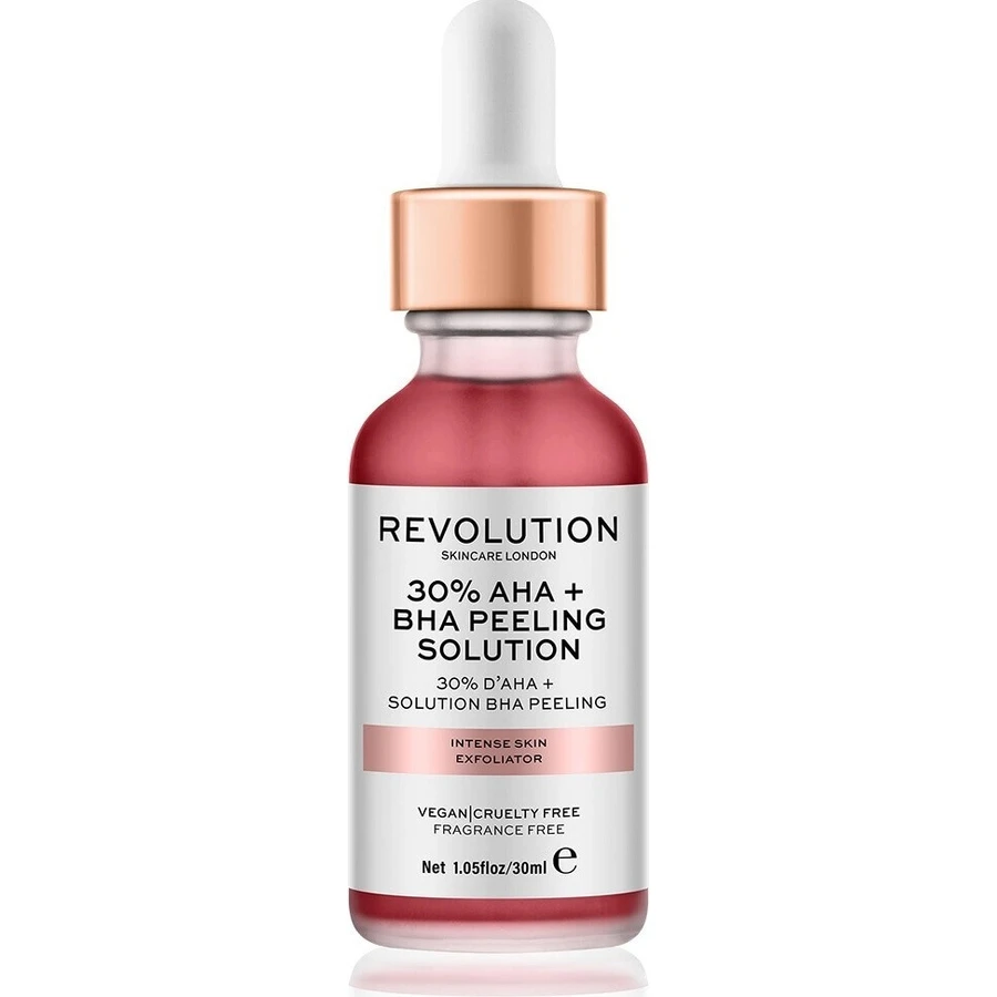 Revolution Skincare Intense Skin Exfoliator - 30% AHA + BHA Peeling Solution пилинг 1×1 шт.: цены и характеристики