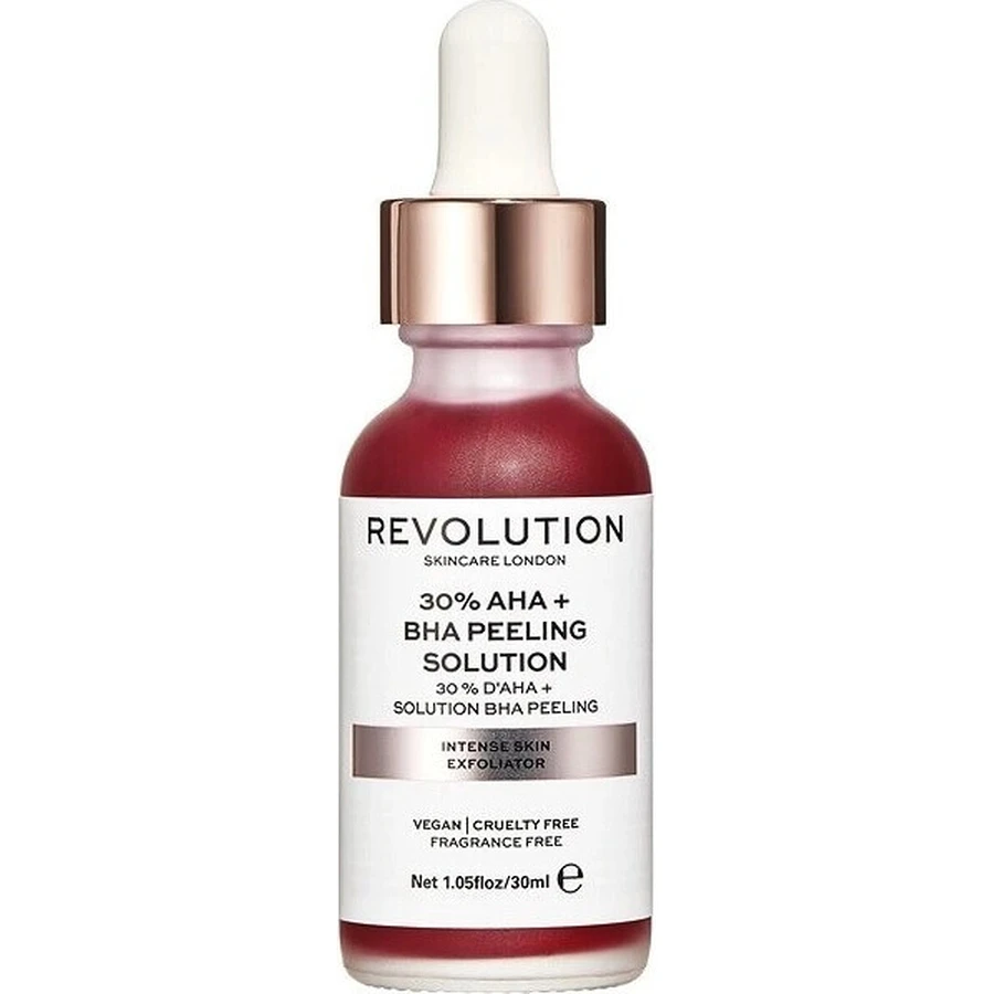 Revolution Skincare Intense Skin Exfoliator - 30% AHA + BHA Peeling Solution пилинг 1×1 шт.: цены и характеристики