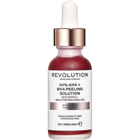 Revolution Skincare Intense Skin Exfoliator - 30% AHA + BHA Peeling Solution пилинг 1×1 шт.: цены и характеристики