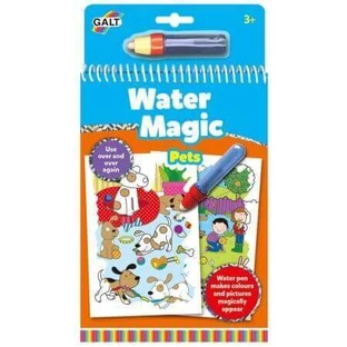 Книжка-розмальовка Galt Water Magic Pets