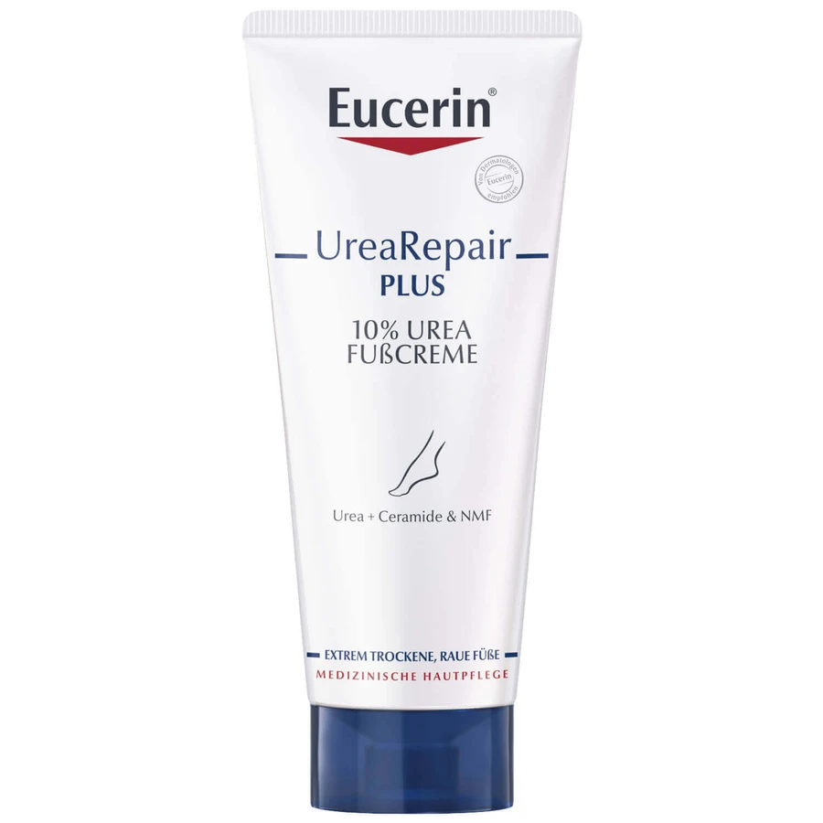 Eucerin UreaRepair Plus, крем для ніг з 10% сечовини для дуже сухої та огрубілої шкіри, 100 мл: ціни та характеристики