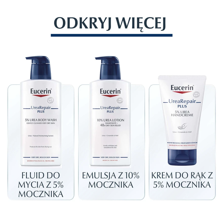 Eucerin UreaRepair Plus, крем для ніг з 10% сечовини для дуже сухої та огрубілої шкіри, 100 мл: ціни та характеристики