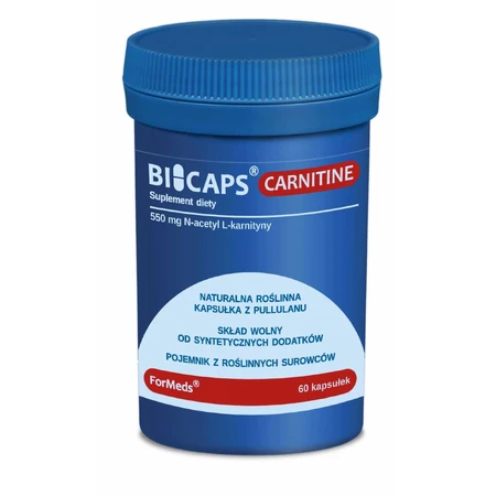 Bicaps Carnitine Карнітин Карнітин 60 капсул - Formeds: ціни та характеристики
