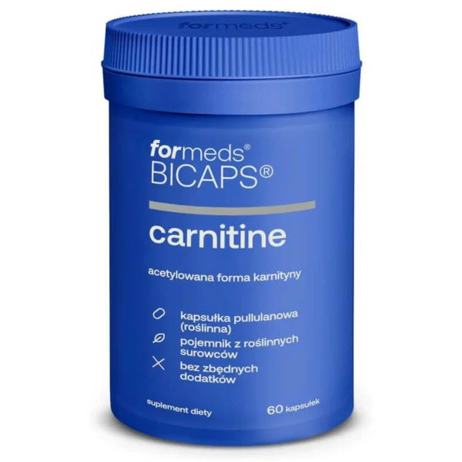 Bicaps Carnitine Карнітин Карнітин 60 капсул - Formeds: ціни та характеристики
