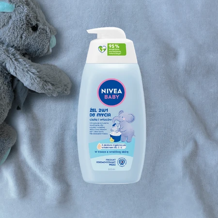 Nivea Baby, гель для миття тіла та волосся 2в1, з 1-го дня, 500 мл.: ціни та характеристики