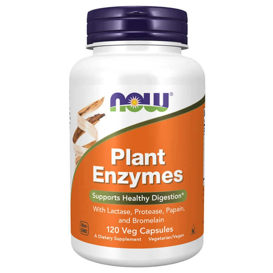 Now Foods Растительные энзимы, растительные энзимы, 120 капсул: цены и характеристики