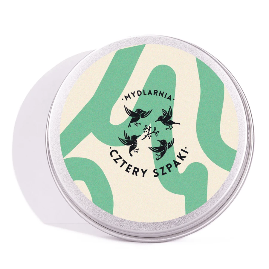 Бляшанка для шампуню/дезодоранту Mydlarnia Cztery Szpaki Okrga Cream & Mint: ціни та характеристики